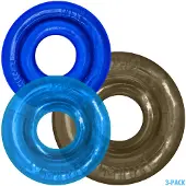 Oxballs - Rimringz - Multisize Pack 3 stuks - Cool Blues - Blauw/Transparant