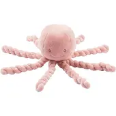 Nattou Octopus Lapidou - Knuffel - 23 cm - Oudroze