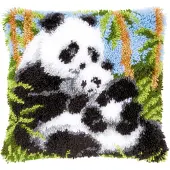 Knooppakket - kussen - panda's