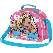 KARACTERMANIA - Barbie - Rainbow-3D - Thermische Lunchtas - Snack - Roze