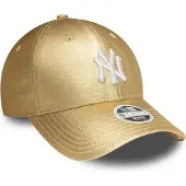 New Era 9forty NY Metallic Gold Womens Cap | Default Title