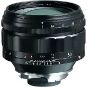 Voigtländer Nokton 50mm F/1 ASPH Leica M Mount zwart