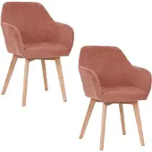 Fonq Douce Eetkamerstoel - Roze