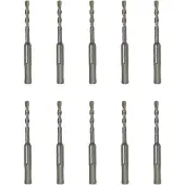 Makita B-46551-10 Carbide Steen-spiraalboorset 10 mm Gezamenlijke lengte 110 mm SDS-Plus 10 stuk(s)