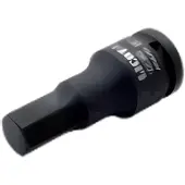 Boni-Shop® High Quality zeskantsleutel Dop 3/4 H24 - Durable Cr-Mo Staal Slagmoer zeskantsleutel with Versatile Sizes H4 to H32 for Industrial Use and Efficient Screwdriving Performance