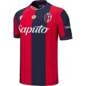 MACRON Bologna Fc 25/26 Home Short Sleeve T-shirt Rood M Man