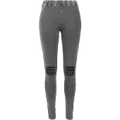 Urban Classics Leggings zwart gemêleerd