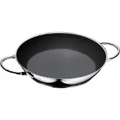 WMF Anti-aanbakpan Serveerpan 24cm CeraDur Profi Inductie Roestvrij staal besch., Pan + steelpan, Zilver