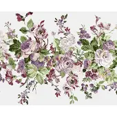 Laura Ashley Rosemore Fotobehang - Bloemen - 280x300cm - Paars