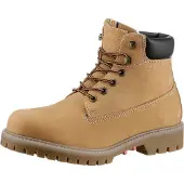 Dockers Veterboots '53AX103' mosterd / zwart