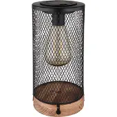 Globo Lightning Led-solarlamp Zonne-energie Drukschakelaar IP44, ø: 120mm, H: 255mm (1 stuk)