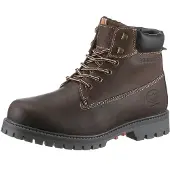 Dockers by Gerli Veterboots '53AX103' beige / chocoladebruin / zwart