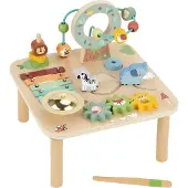 Tooky Toy Houten Speeltafel met Xylofoon en Dieren
