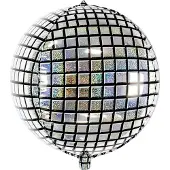 Amscan Partydeco - Folieballon rond Discobal