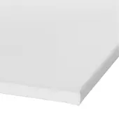 Panduro Gespannen canvasdoek - wit - 65x54 cm