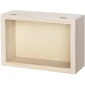 Panduro Shadowbox hout - 20x30x11 cm