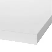 Panduro 3D canvasdoek - wit - 30x80 cm