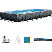 Intex Ultra Xtr 975x488x132 Cm Staal Rechthoekig Opzetzwembad Met Frame