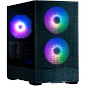 Zalman Mini Tower PC-behuizing zonder voeding - P30 AIR (zwart) - Micro ATX/Mini-ITX - 3x140mm A-RGB - Mesh - USB-C/3.0/HD Audio