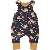 Land-Juwelen Rompertje/body navy / gemengde kleuren