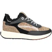 Floris van Bommel Sneakers laag 'Suvi 02' bruin / goud / zwart