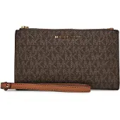 Michael Kors Dames Jet Set canvas leren portemonnee bruin (OSFA), Casual, Leer 32F1GJ6W4B