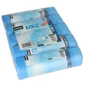 Papstar vuilniszakken HDPE met trekband, 120 liter, blauw