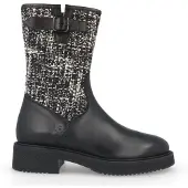 DL Sport 6388 Enkellaarzen | Maat 40 Dames Zwart