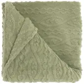 Unique living plaid pleun tea green -150x200cm