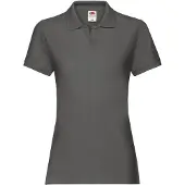 Fruit Of The Loom Dames/dames Premium Poloshirt (Licht Grafiet)