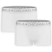 Muchachomalo short - wit (set van 2) Meisjes Katoen Effen - maat 122/128