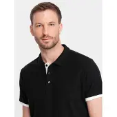 OMBRE Poloshirt heren korte mouw - kelya