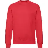 Fruit Of The Loom Heren Klassieke Drop Schouder Sweatshirt (Rood)