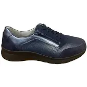 Stuppy 5002 Veterschoenen | Maat 4.5 Dames Blauw