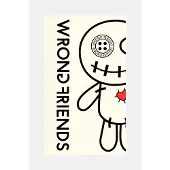 WRONG FRIENDS Pula beach towel
