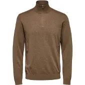 Selected Trui 'Berg' bruin