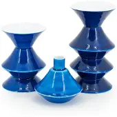 Furnilux Kaarsenhouder set van 3 yack - 10x10x19 cm