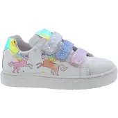 Little david 12314019 Felice 1 Klittenbandschoenen | Maat 24 Meisjes Wit