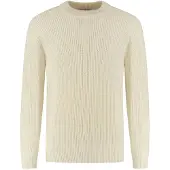 Dstrezzed Heren Truien & Vesten Crew Ribknit - Gebroken Wit - Maat S