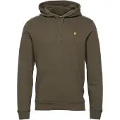 Lyle & Scott Sweatshirt geel / olijfgroen