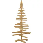 vidaXL - Houten - kerstboom - KOTKA - 120 - cm - Massief - grenenhout