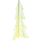 vidaXL Kerstboom met 160 LED Warmwit 150 cm PET