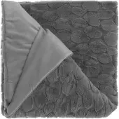 Unique living plaid daaf dark grey -150x200cm