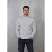 Lyle & Scott Tonal eagle merino crew neck jumper