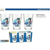 Easy Licences International Set van 3 glazen van Beyblade burst (23.7cl)