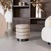 Giga Meubel Poef Matthijs Bouclé Taupe