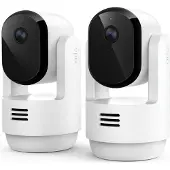 Arlo Essential 3 - Netwerkbewakingscamera - PTZ - binnen - kleur (Dag en nacht) - 3 MP - 2304 x 1296 - audio - draadloos - Wi-Fi (pak van 2)