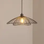 Opviq Hanglamp Tel, dimbaar, zwart, Woon-/ Eetkamer, metaal, hanglamp