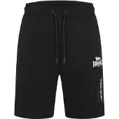 Lonsdale Broek 'Havant' zwart / wit
