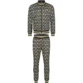 Lonsdale Joggingpak 'Rendale' sand / hemelsblauw / zwart